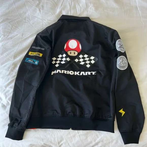 Mario Kart Flight Jacket - Nintendo size M - Picture 3 of 5